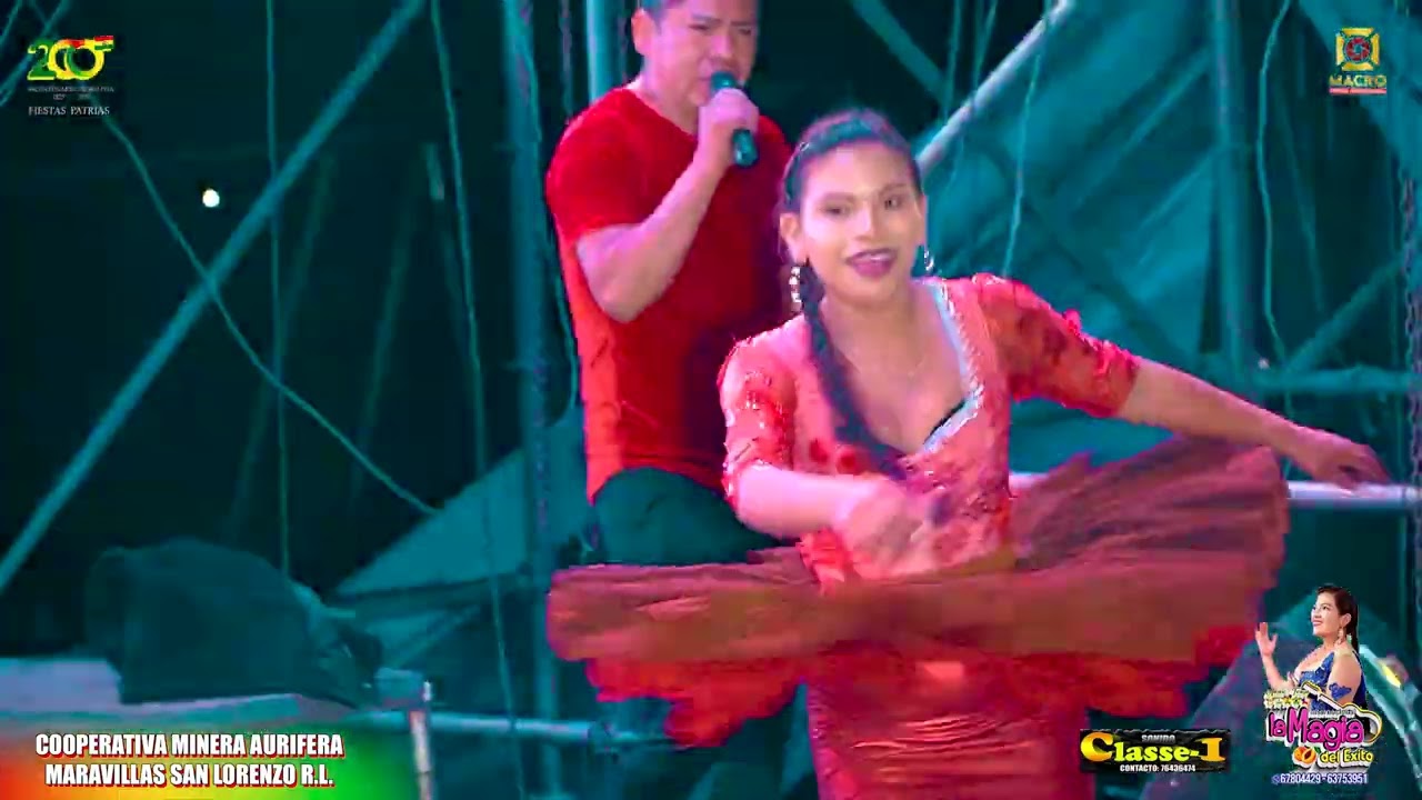 LA MAGIA DEL EXITO en vivo COMUNIDAD MARAVIILLLAS BICENTENARIO DE BOLIVIA
