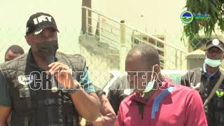 THE NIGERIA POLICE PARADES SUSPECTS WITH ILLEGAL FIRE ARMS AT THE FORCE HEADQUARTERS ABUJA