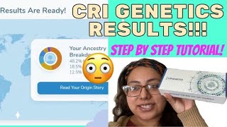 CRI GENETICS RESULTS! Step By Step Tutorial. REVIEW 🤔