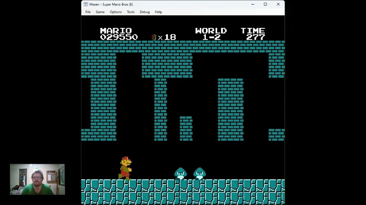 Super Mario Bros first world one life first attempt