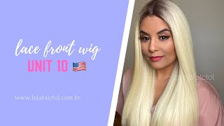 Lace front loiro blond UNIT 10 • Janet Collection • Loja Falctol