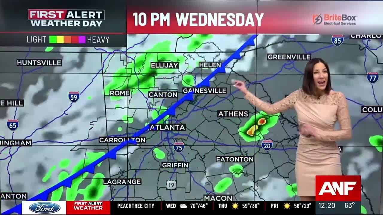 First Alert Forecast | Scattered rain today, much colder heading into ...