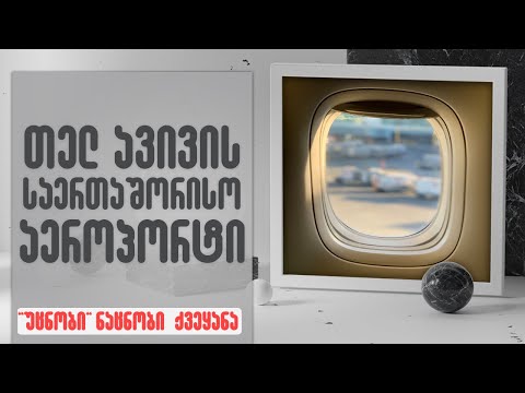 ისრაელი -  თელ-ავივის საერთაშორისო აეროპორტი I ისრაელის მთავარი კარიბჭე I საინტერესო ფაქტები