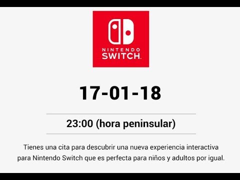 Vídeo: Anuncio De Nintendo Switch Esta Noche Para Revelar 