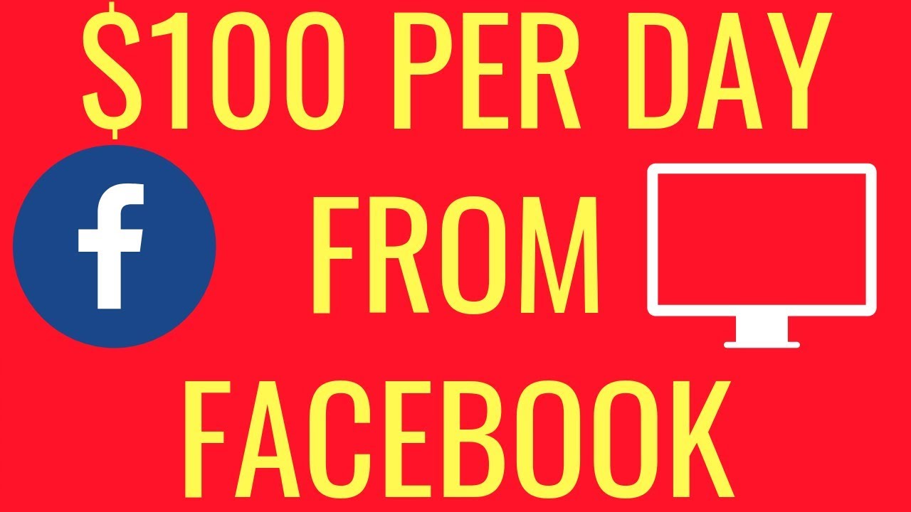 How To Make $100 Per Day From Facebook (15 mins of Set Up) make $100 a day passive income