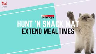 Petstages Hunt N Snack Mat | Cat Slow Feeder | Cat Puzzle Feeder by ABK Grooming 49 views 1 month ago 53 seconds