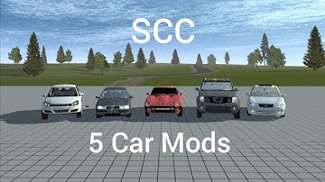 5 Car Mods | Simple Car Crash Physics Simulator