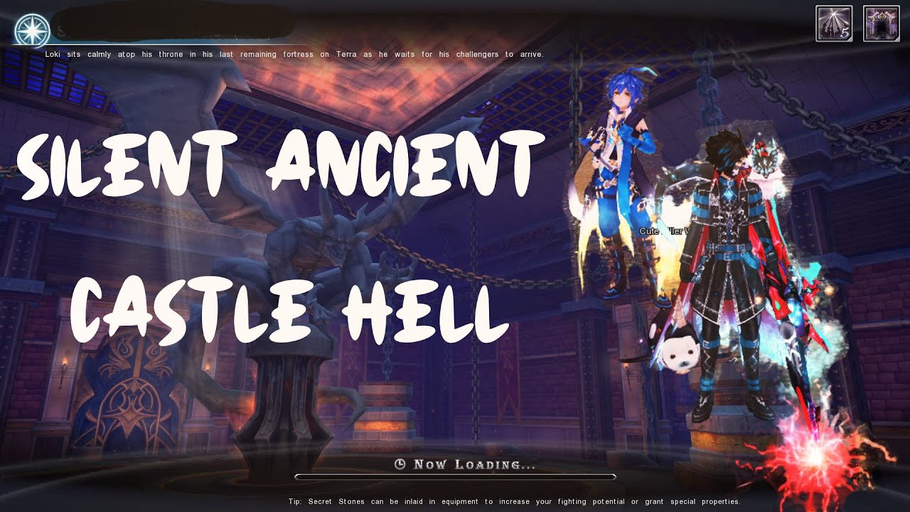 Aura Kingdom Grenadier Silent Ancient Castle Hell