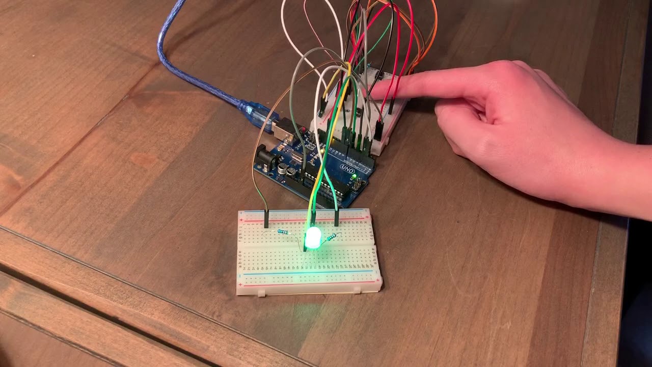 Cool color-changing LED project - YouTube