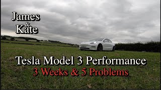 Tesla Model 3 Performance - 3 Weeks - 5 Problems