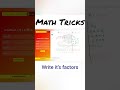 Finding Square Root of Nested Roots Numbers ! Math Tricks and Hacks #mathhacks #mathstricks