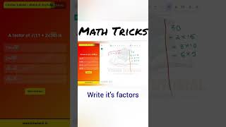 Finding Square Root of Nested Roots Numbers ! Math Tricks and Hacks #mathhacks #mathstricks
