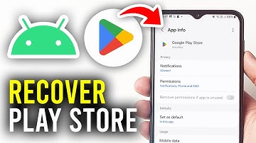 How To Recover Google Play Store On Android - Full Guide