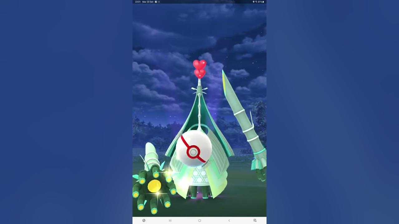 Celesteela Pokemon raid battle in Pokemon go catch #pokemongo #celesteela # shiny #raidbattle #catch 