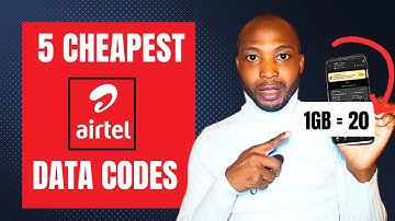 5 Codes To Get cheapest Data From AIRTEL 2025 | How To Buy cheap data #cheapestdata #airteldata