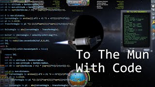 KSP - Autonomous Rocket to the Mun (KOS) ft. Eclipse