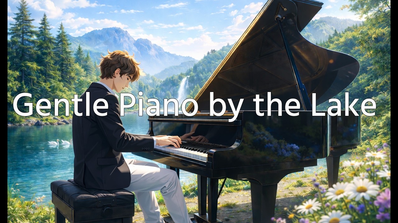 Morning Lake Piano ☀️ | Soft & Hopeful Instrumental