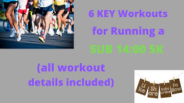 How to run a Faster 5k (SUB 14:00) || 6 KEY Workouts