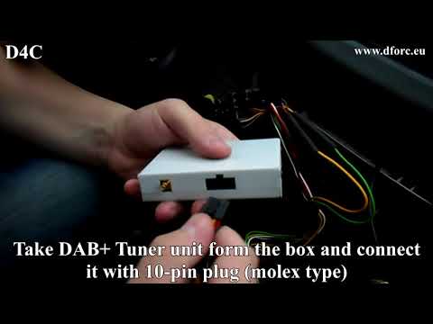 Tuner DAB DAB+ RD4 RD4 MP3 CITROEN PEUGEOT