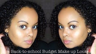 Back- to- school Budget Makeup Look | Less is more | JoyzOnly