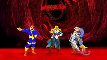 Marvel VS Capcom 2 - Ruby Heart/Cable/Cyclops - Expert Difficulty Playthrough