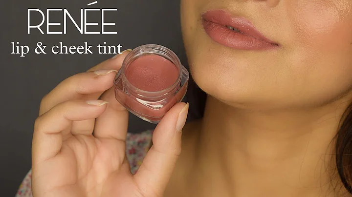 RENEE lip and cheek tint review and makeup tutoria...