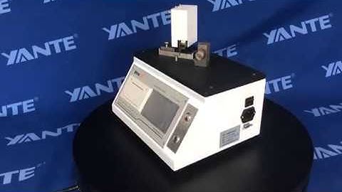 YT-TDY1000 cardboard paper stiffness tester manual bending machine