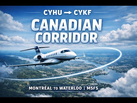 CYHU → CYKF | Canadian Corridor — Montréal to Waterloo - YouTube