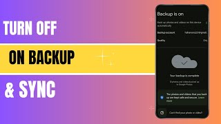 How To Turn On/Off Backup & Sync In Google Photos? screenshot 4