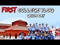 First vlog in college union day