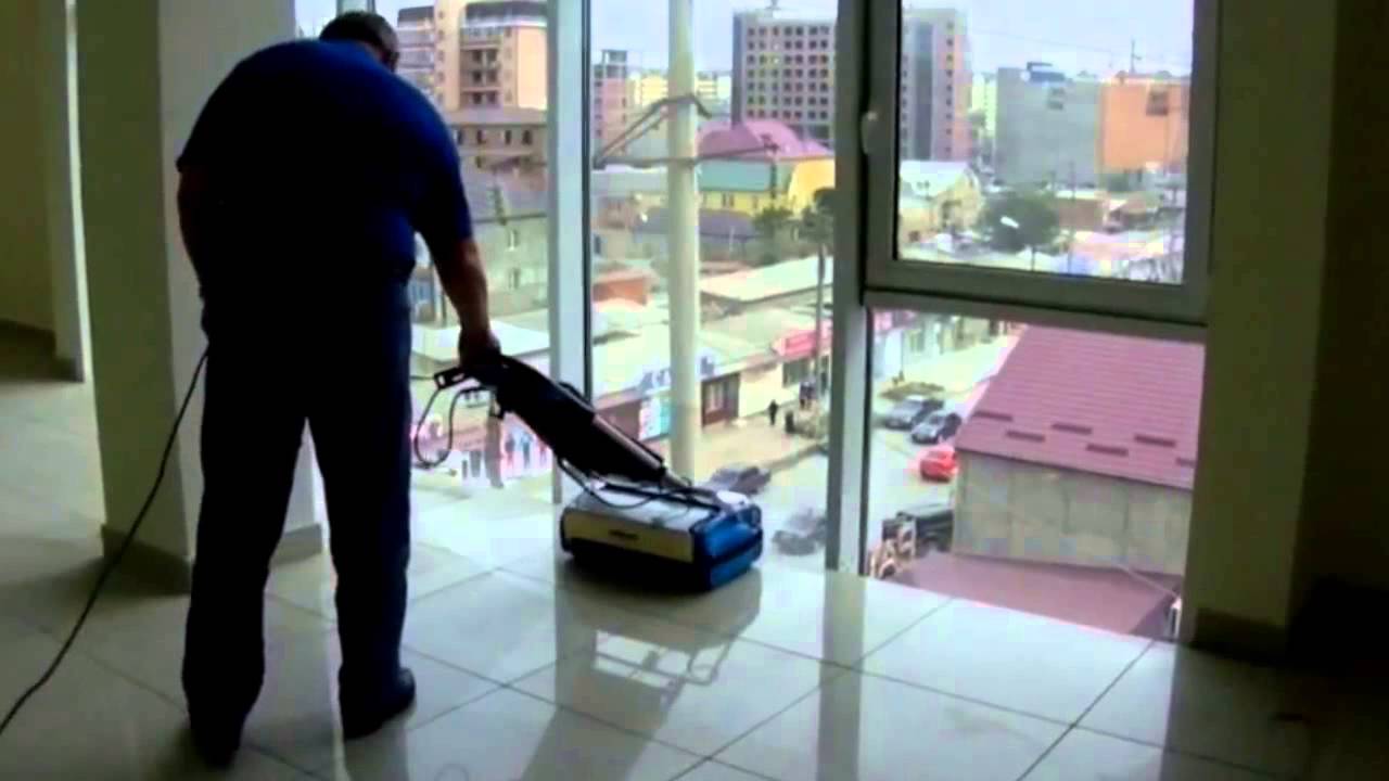 Rotowash: Модель R45B - профессиональная уборка керамической плитки