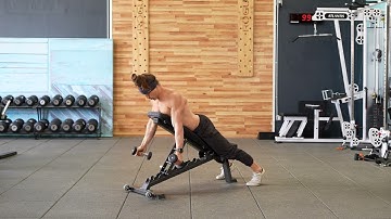 Incline Bench Dumbbell Y Raise