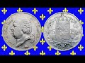 5 francs louis xviii 1824 ma coin presentation 111