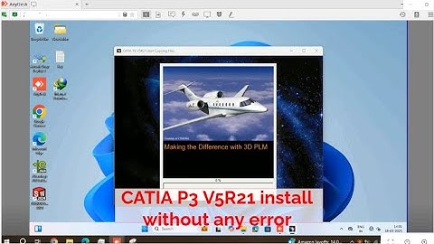 How to install CATIA P3 V5R21 | Full installation without any error