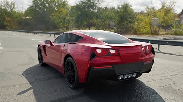 Chevrolet Corvette C7 blender
