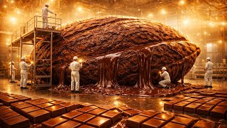 Inside the Largest High Tech Chocolate Factory You’ve Never Seen Before (Full Process, ASMR)