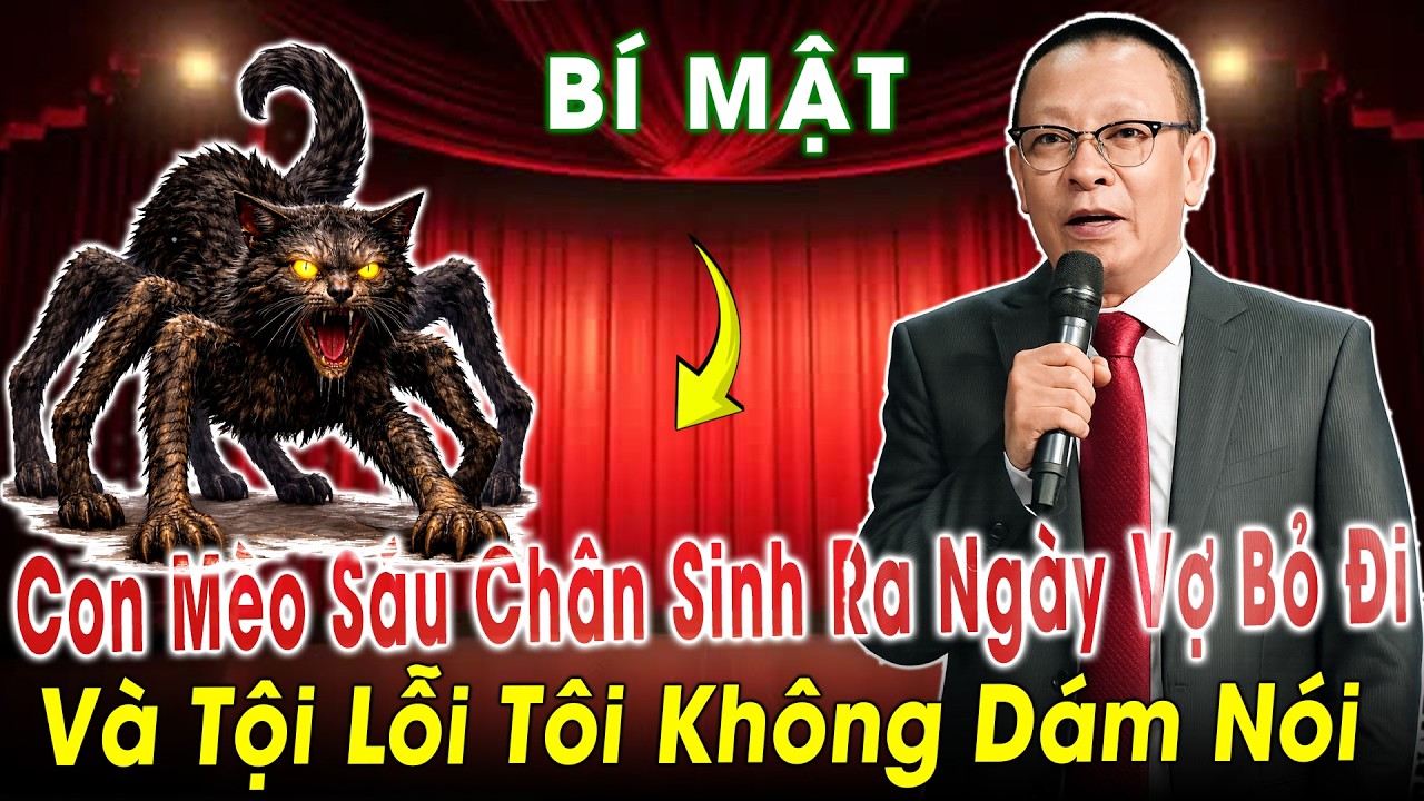 Tâm Sự Cùng Văn Sâm: Con Mèo Sáu Chân Sinh Ra Ngày Vợ Bỏ Đi - Và Tội Lỗi Tôi Không Dám Nói!