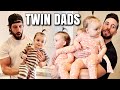 TWIN BROTHERS BECOME TWIN DADS TO TRIPLETS AT HOME FOR 24 HOURS