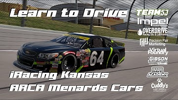 Learn to Drive Kansas in an ARCA for iRacing 2025 Season 3 Week 5 Lap Guide & Tutorial