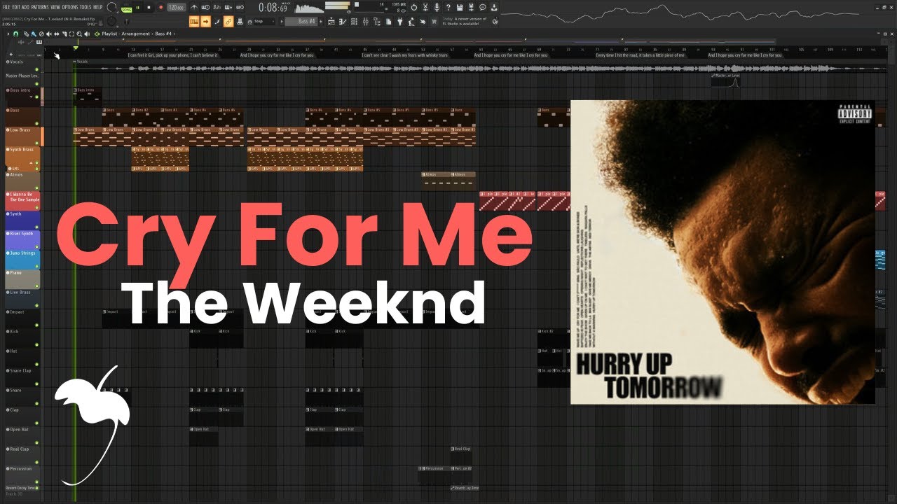 Cry For Me - The Weeknd (FL Studio Remake) + FREE FLP Cry For Me - The Weeknd (FL Studio Remake) + FREE FLP