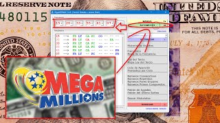 Ganar MEGA MILLIONS Generando Combinaciones Automáticamente (#MEGAMILLIONS Number Generator)