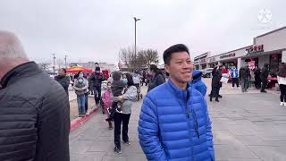 Dragon dancing in Richardson TX Chinese market for Chinese news year 2022 2022