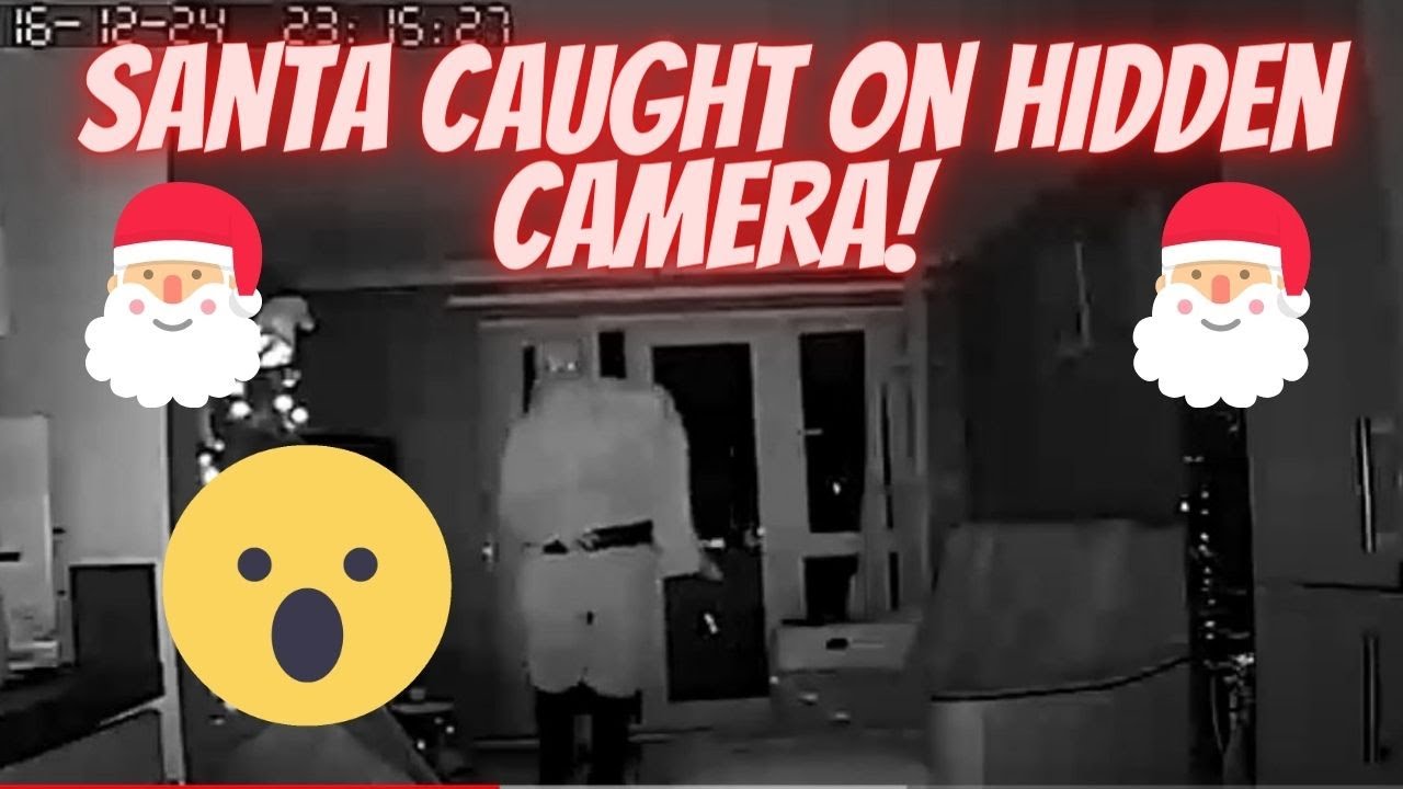 Santa Caught On Hidden Camera Home CCTV Santa on CCTV YouTube