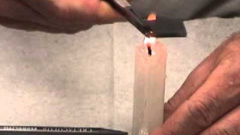 carbonizing the glass slide