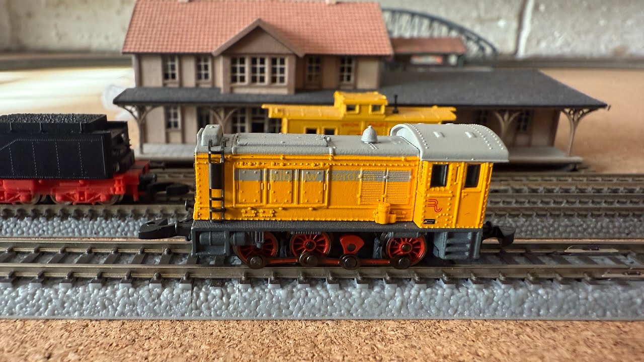 Marklin 81771 V36 Railbouw Leerdam Train Set Test Run at z.scale