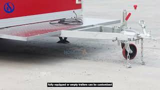 Custom 13ft Mobile Food Trailer for New Zealand | Fully Customized Commercial Kitchen