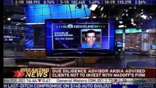 CNBC: Charlie Gasparino on Madoff $50B Ponzi scheme