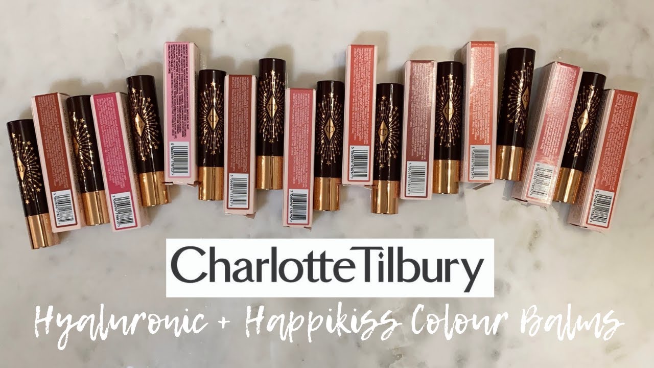 REVIEW | CHARLOTTE TILBURY Hyaluronic + Happikiss Colour Balms | My Beauty Fair