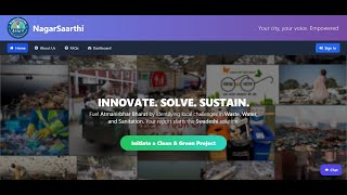 NagarSaarthi : A Smart Waste Management System || SIH2025 || OUTR Bhubaneswar