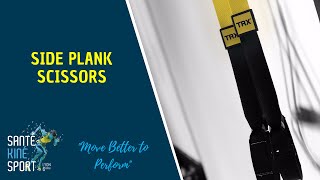 TRX Side Plank Scissors